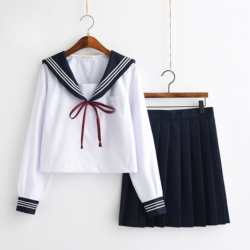 Japanese Daily Lifestyle - Seragam Pelaut Jepang Gaya Preppy JK