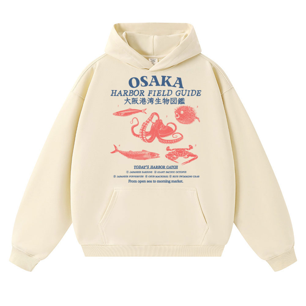 Hoodie Panduan Lapangan Pelabu - Japanese Women Lifestyle ulasan dan harga