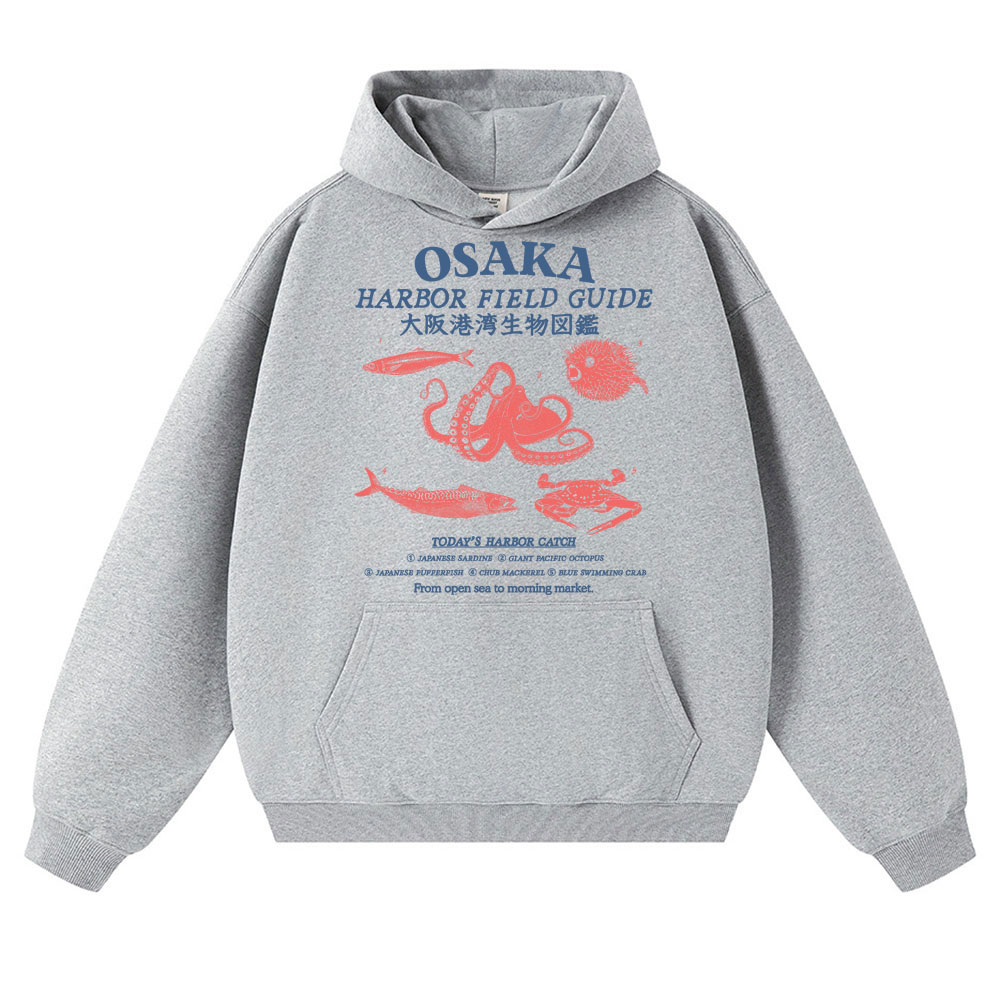 Hoodie Panduan Lapangan Pelabu - Japanese Women Lifestyle ulasan dan harga