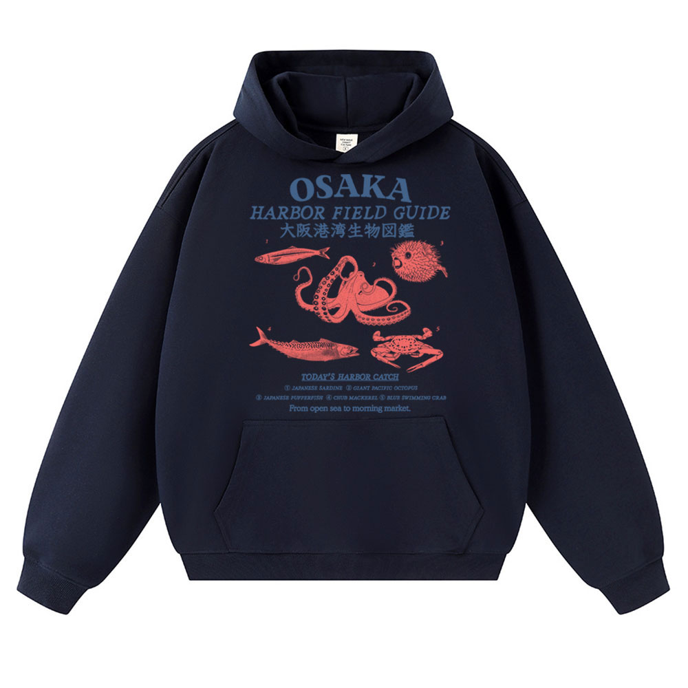 Hoodie Panduan Lapangan Pelabu - Japanese Women Lifestyle ulasan dan harga