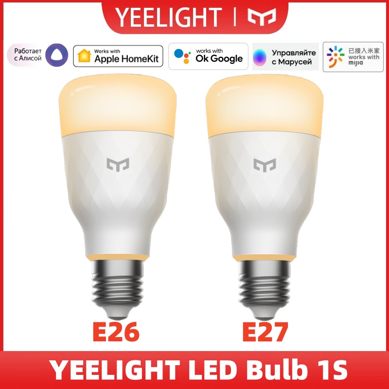 Lampu LED Yeelight 1S E26/E27, - Yeelight Light Smart Bulb ulasan dan harga