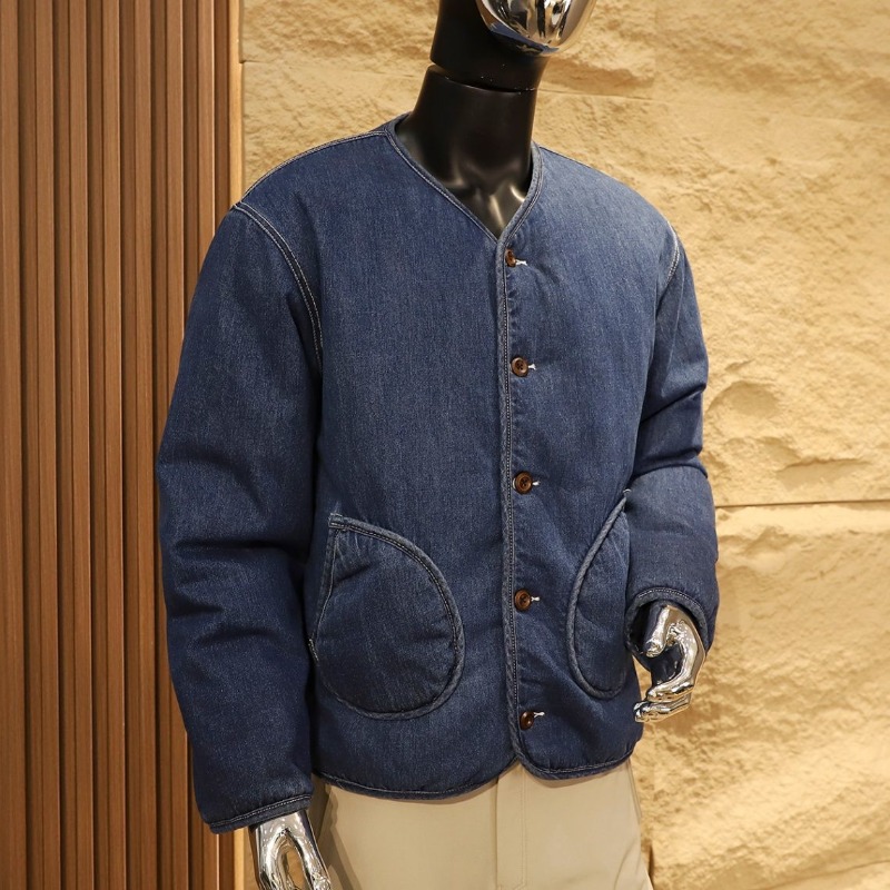 2025 Pakaian Luar Denim Retro  - Japanese Daily Lifestyle ulasan dan harga