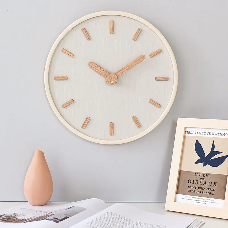 Jam Dinding Kayu Solid Mewah R - Japanese Luxury Lifestyle ulasan dan harga