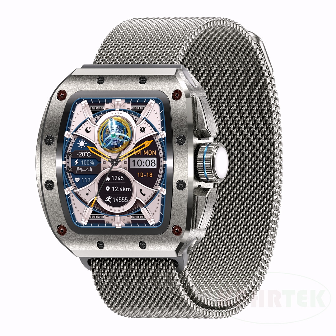 Jam Tangan Pintar V68, 1,76 in - Japanese Women Lifestyle ulasan dan harga