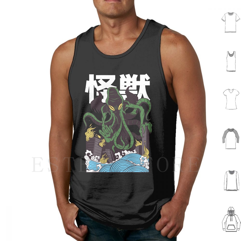 Rompi Tank Top Cthulhu Jepang  - Japanese Daily Lifestyle ulasan dan harga