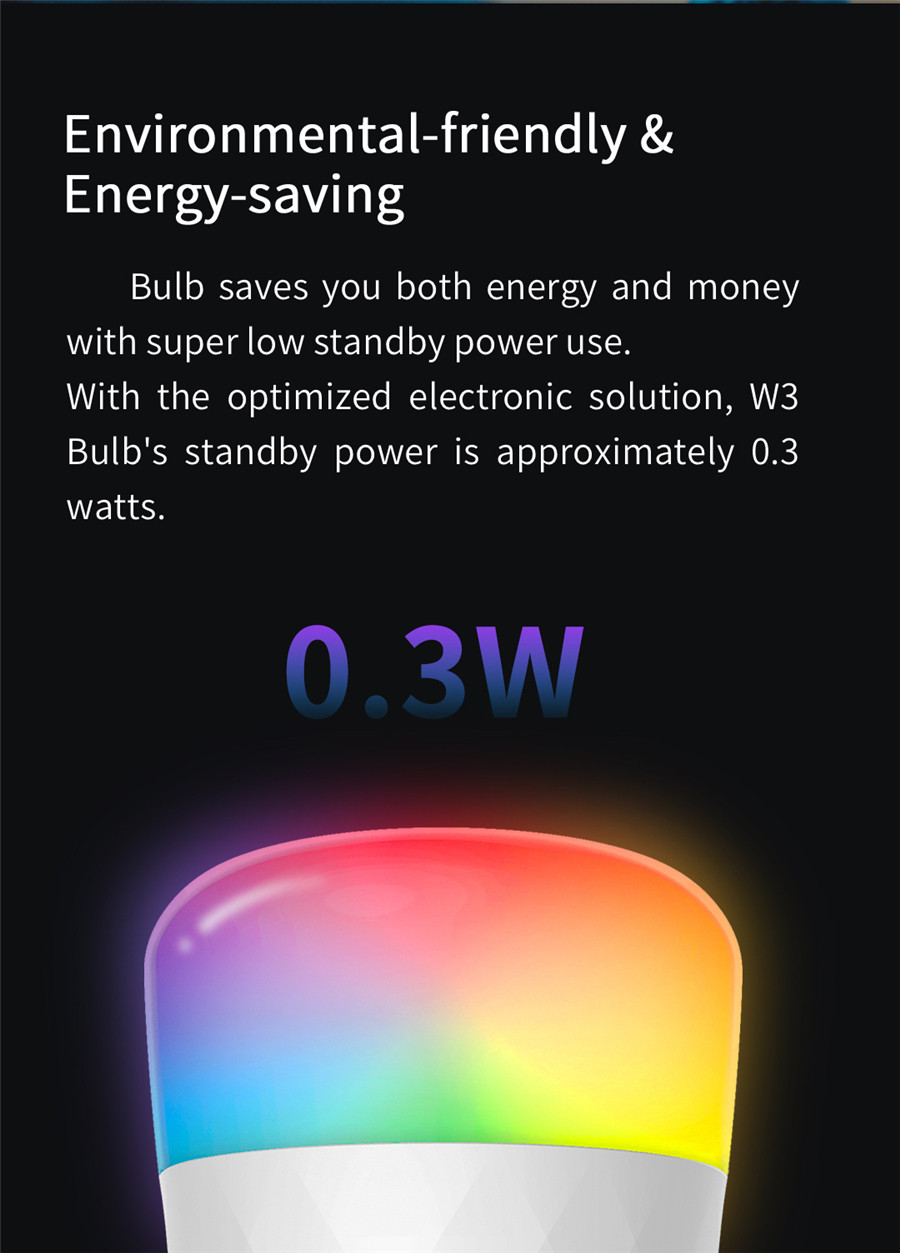 Yeelight Bohlam LED Pintar W3  - Yeelight Light Smart Bulb ulasan dan harga